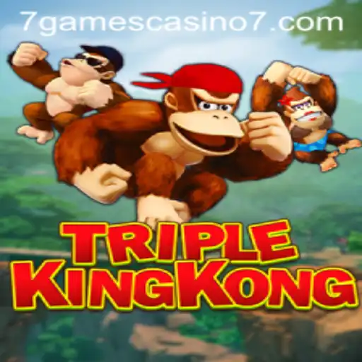 Master the Jungle with TripleKingKong at 7Games Casino
